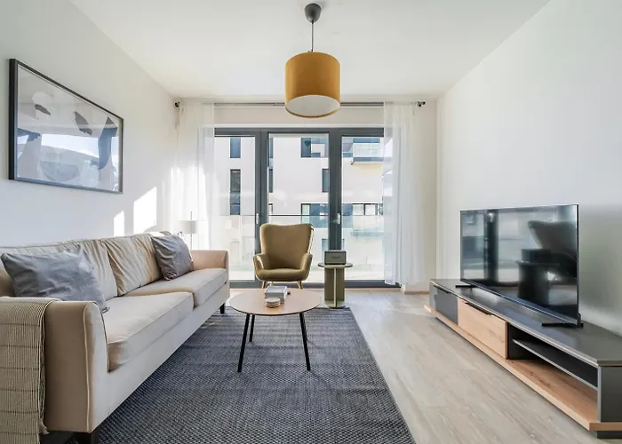 דירה Blueground Zizkov Balcony Nr Vitkov Hill Prg-82 פראג