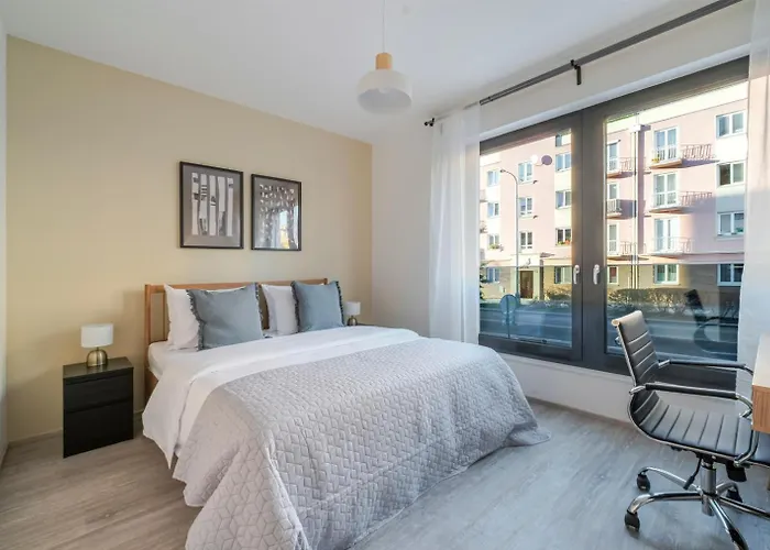 Blueground Zizkov Balcony Nr Vitkov Hill Prg-82 Daire *