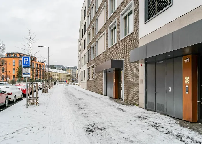 Blueground žižkov Balcony Nr Vítkov Hill Prg-82 Apartmán